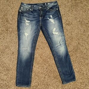 Women's Miss Me Distressed skinny Jeans